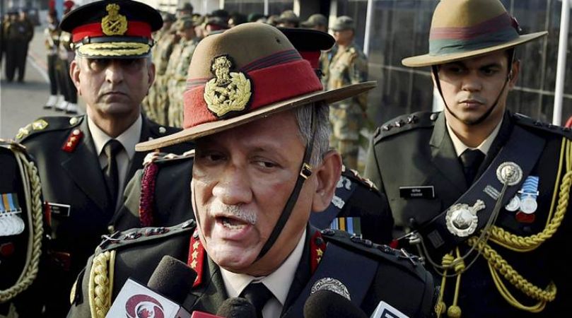 कांग्रेस ने भारतीय सेना प्रमुख को कहा- ‘सड़क का गुंडा’