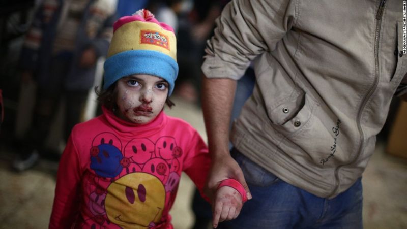 खून की होली खेलती सीरियाई सरकार, फिर की बमबारी