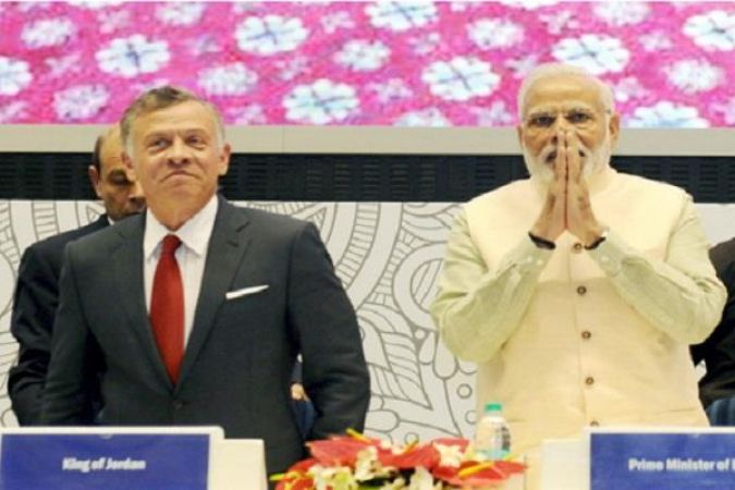 भारत ने जार्डन से किए 12  समझौते