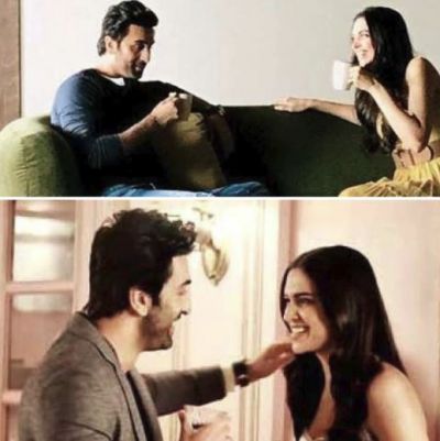 Check out the leak photos of Ranbir Kapoor and Deepika Padukone which shows there chemistry  is still stunning