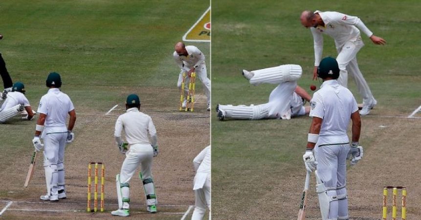 Nathan Lyon charged by ICC for dropping ball on AB de Villers