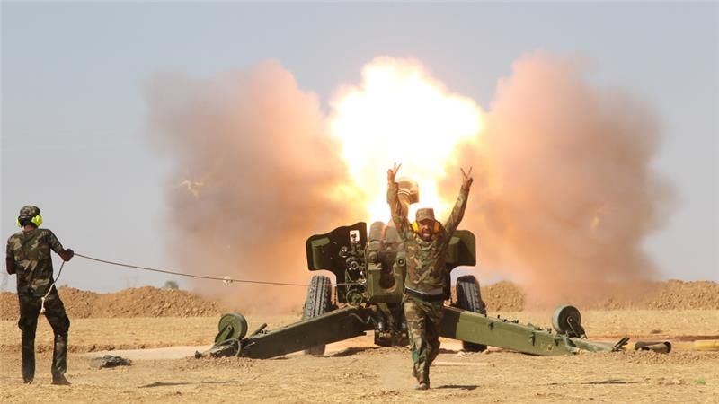 सरकारी इमारतों पर सेना का कब्ज़ा- इराक