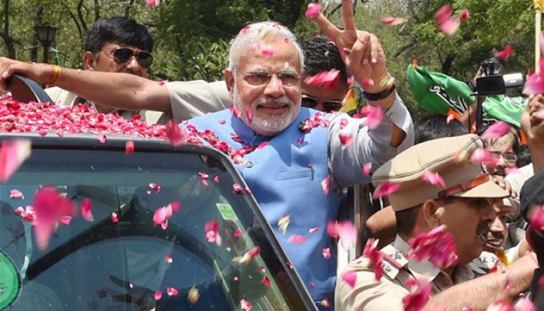 यूपी में BJP सत्ता की ओर अग्रसर, खत्म होगा 14  साल का राजनीतिक वनवास