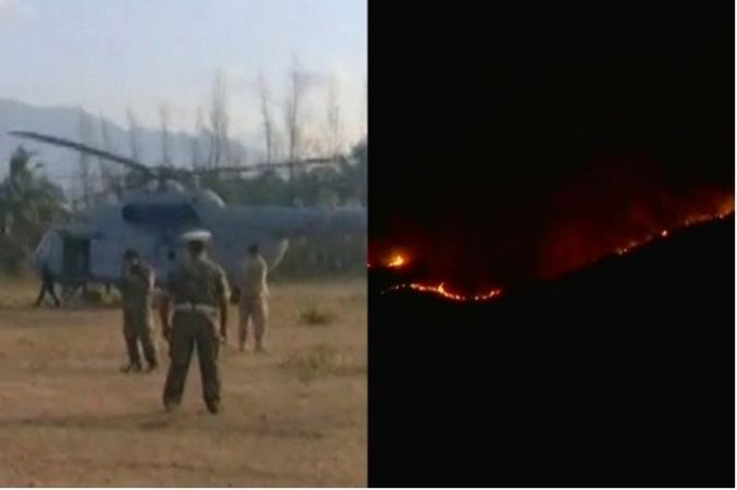 तमिलनाडु के जंगलों में लगी आग में दस की मौत, बचाव कार्य जारी