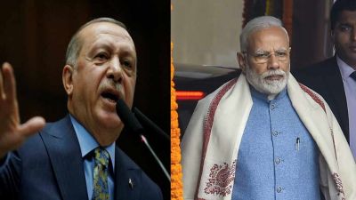 आतंक के खिलाफ लड़ाई में तुर्की के राष्ट्रपति और अबुधाबी के शहजादे भारत के साथ
