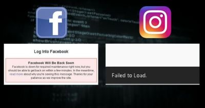 फेसबुक और इंस्टाग्राम का सर्वर डाउन, यूज़र ने ट्वीटर के जरिए निकाला गुस्सा