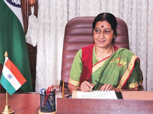 विदेश मंत्री सुषमा स्वराज ने दिया विदेश में भारतीयों के प्रति हिंसा पर संसद में जवाब