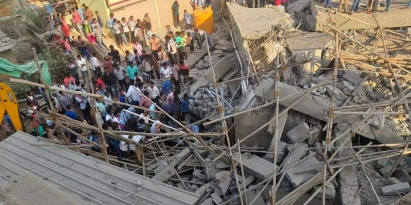 बेंगलुरु में निर्माणाधीन इमारत ढही, तीन की मौत कई घायल