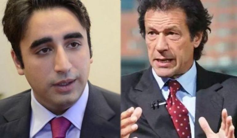 Bilawal Bhutto accuses Imran khan  of shielding banned leaders from Indian jets