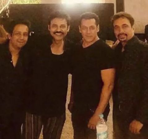 Watch: Salman Khan and Venkatesh Daggubati shakes legs together