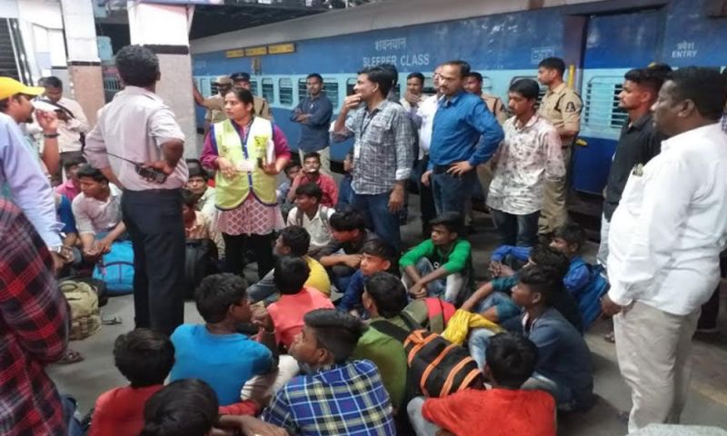 Child laborers from MP, Bihar rescued from Danapur-Secunderabad express