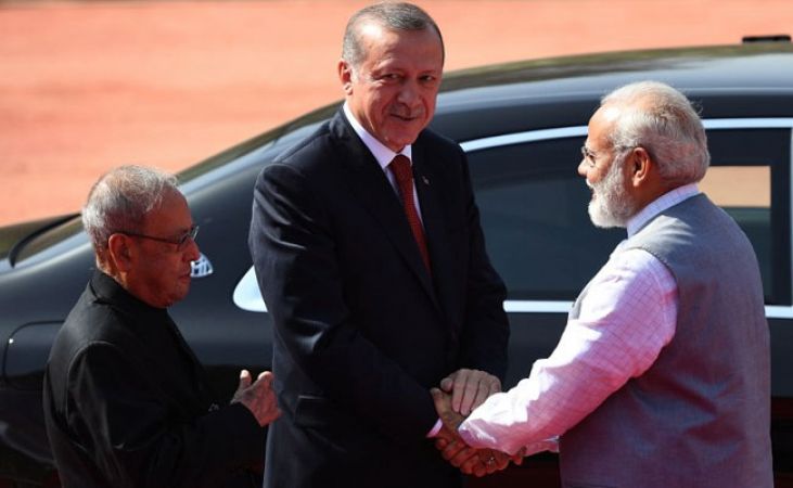 तुर्की के राष्ट्रपति ने NSG  में किया भारत का समर्थन, कहा कश्मीर पर हो गंभीर चिंतन