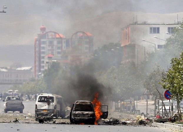 काबुल में अमेरिकी दूतावास के पास आत्मघाती हमले में 8  मरे, कई घायल