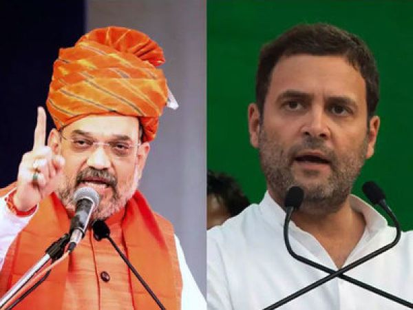 हिन्दू संस्कृति को बदनाम कर रही कांग्रेस पार्टी- अमित शाह
