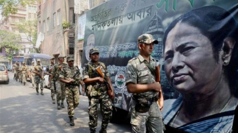 बंगाल में फिर मतदान के दौरान हिंसा, भाजपा उम्मीदवार को वोट डालने से रोका