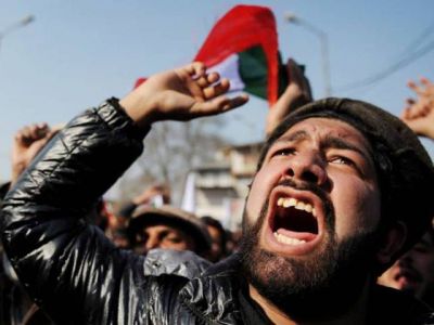 पाकिस्तान अधिकृत कश्मीर में आजादी के नारे गूंजे