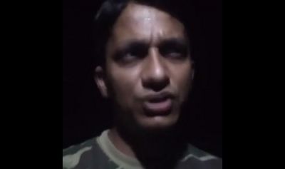 सीआरपीएफ जवान ने गृह मंत्री राजनाथ सिंह पर साधा निशाना