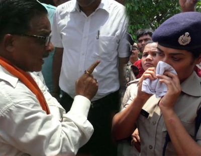 भाजपा विधायक की बदसलूकी से बिलख-बिलखकर रोईं IPS अफसर चारू निगम