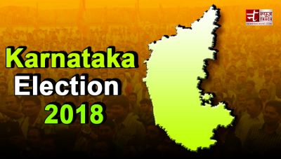 कर्नाटक का फैसला: कांग्रेस 8, बीजेपी 8, जेडीएस 4 सीटों पर आगे