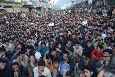 स्कार्दू के लोगों  की मांग , गिलगित-बाल्टिस्तान पर से कब्जा छोड़े पाक