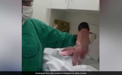 OMG : जन्म लेने के तुरंत बाद चलने लग गया बच्चा, देखे VIDEO