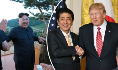 ट्रम्प और आबे ने कहा, परमाणु मुक्त हो उत्तर कोरिया