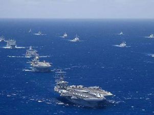 दुनिया के सबसे बड़े समुद्री सैन्य अभ्यास में भारत भी शामिल