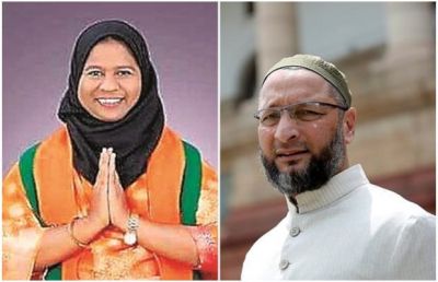 तेलंगाना चुनाव: बीजेपी का गेम प्लान, ओवैसी के खिलाफ उतारी महिला मुस्लिम उम्मीदवार