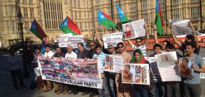 पाकिस्तान ने जताया, लंदन में विरोध प्रदर्शन पर ऐतराज
