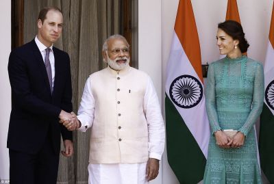 भारत पहुंचे ब्रिटिश प्रिंस,पीएम मोदी से करेंगे मुलाकात