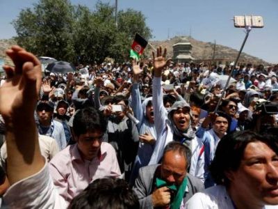 अफगानिस्तान: काबुल में हुआ विस्फोट, लोग कर रहे थे प्रदर्शन