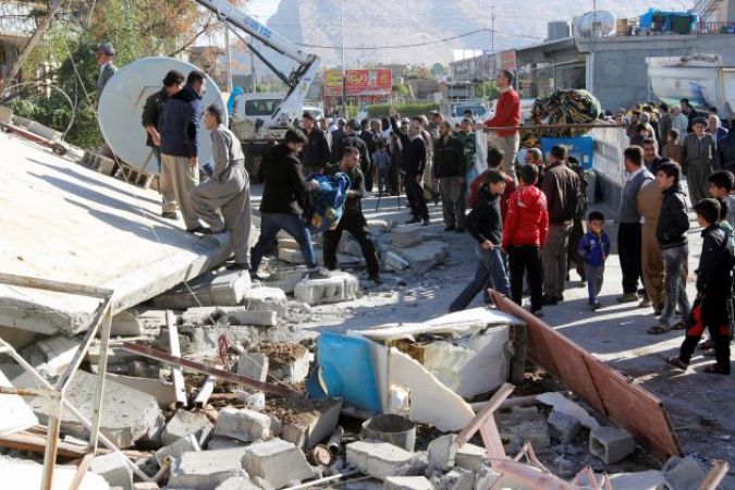 ईरान इराक में आए भूकंप में सैकड़ों की मौत