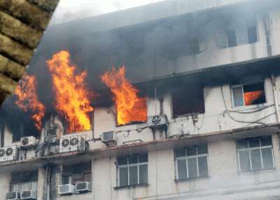 मुंबई : बहुमंजिला इमारत में लगी भीषण आग, दो व्यक्तियों की मौत