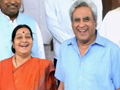 सुषमा स्वराज के चुनाव न लड़ने के फैसले पर पति ने कहा धन्यवाद मैडम