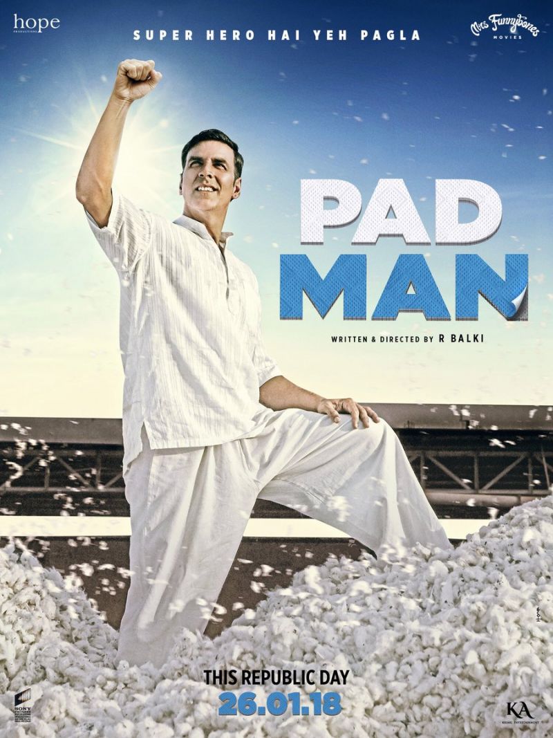 Akshay Kumar aired next poster of PadMan on his Twitter handle