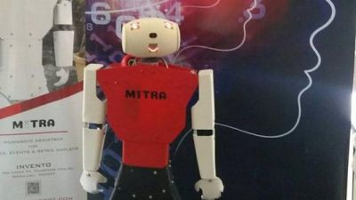 GES : मोदी और इवांका का स्वागत करेगा रोबोट 'मित्र'