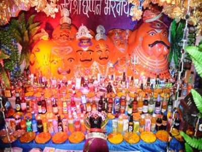 उज्जैन: काल भैरवअष्टमी पर भैरव को चढ़ी 58 प्रकार की शराब