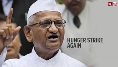 Anna Hazare again on Hunger strike