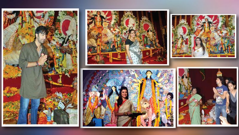 Navaratri 2018 : बॉलीवुड सितारों पर कुछ इस तरह चढ़ता है मां दुर्गा की भक्ति का रंग