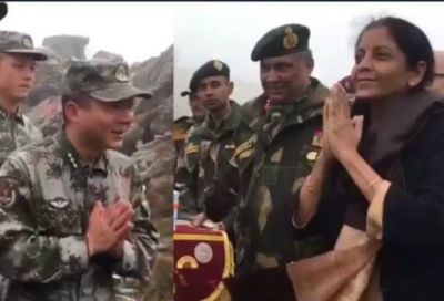 जब रक्षा मंत्री ने चीनी सैनिकों को नमस्ते सिखाया