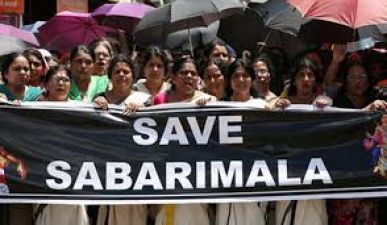 सबरीमाला विवाद: केरल के साथ तमिलनाडु भी हुआ विरोध में शामिल, सडकों पर किया प्रदर्शन