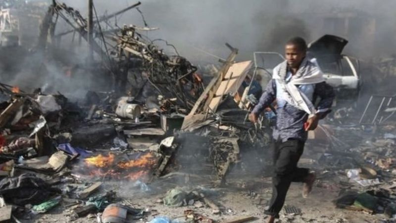 सोमालिया : मोगादिशू में दो बम धमाके, 30 लोगों की मौत