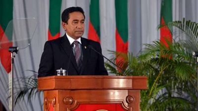 मालदीव के राष्ट्रपति को अमेरिका की धमकी- चुपचाप गद्दी छोड़ दो
