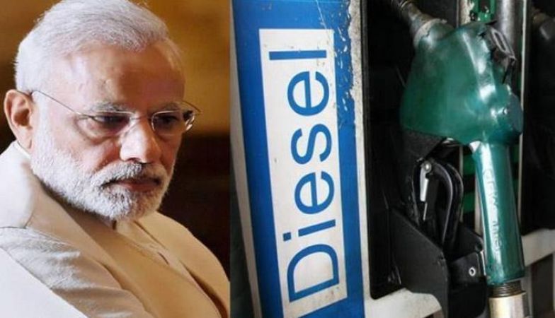 पेट्रोल-डीजल : कांग्रेस बोली मोदी सरकार की उल्टी गिनती शुरू