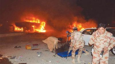 पाकिस्तान में बम विस्फोट