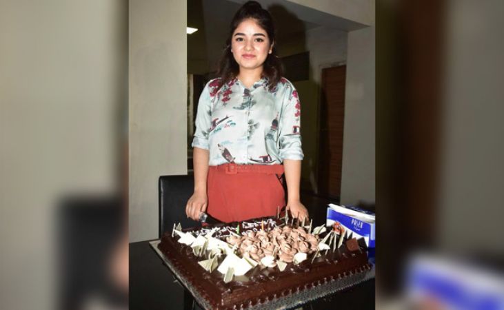 'Dangal' girl Jaira Wasim  'Secret Superstar' celebrated 17th birthday