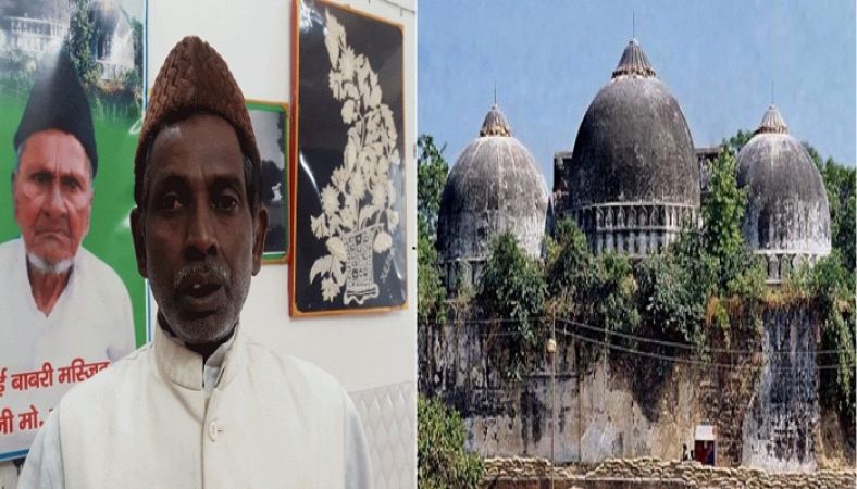 अयोध्या में मस्जिद के पक्षकार को मिली भारत से निकाले जाने की धमकी