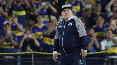Former Argentina Cap Diego Maradona in self-isolation due to Covid risk