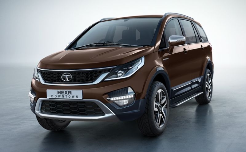 Downtown Urban Edition of the Tata Hexa will be launched launch soon