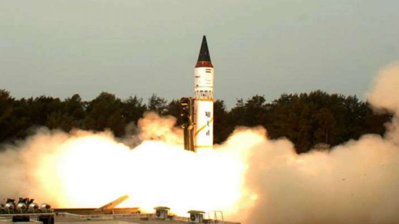 स्वदेश निर्मित अग्नि मिसाइल का हुआ सफल परिक्षण, बढ़ी भारत की ताकत